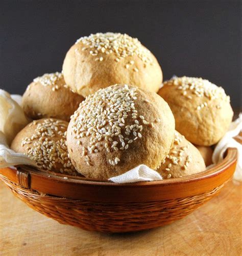 Whole Wheat Burger Buns | Recipe | Burger buns, Fun baking recipes, Recipes