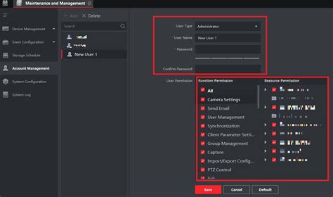 How do I create users on the iVMS 4200? : Hikvision Portal