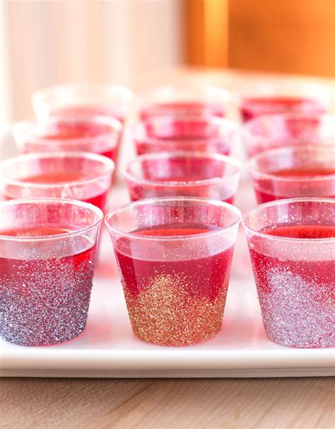 Raspberry Jello Shots - Raspberry