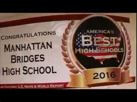 Manhattan Bridges High School (Ranked Top 50% for 2024-25) - New York, NY