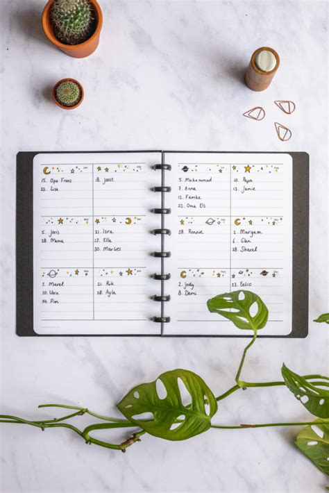 Erasable Calendar Pages Monthly Yearly | Asoki Planner