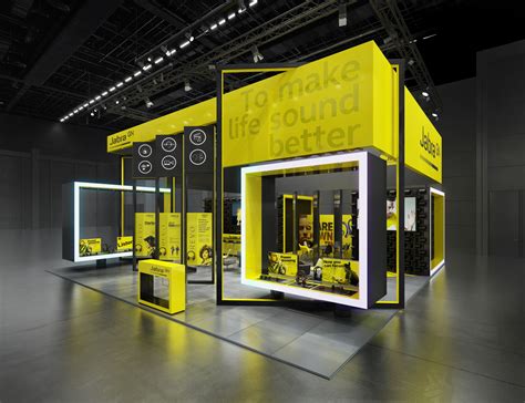 JABRA BOOTH Concept on Behance | Trade show booth design, Booth design ...