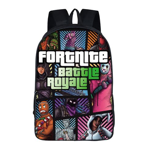 16″Fortnite Backpack School Bag | giftanime