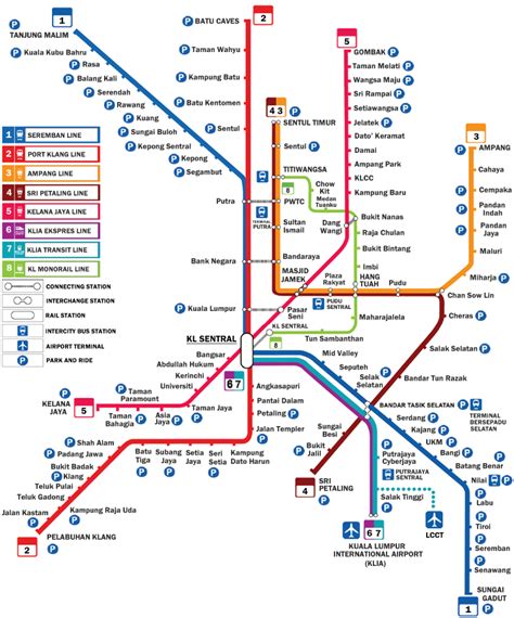 Kuala Lumpur Subway Map - Ahli Soal