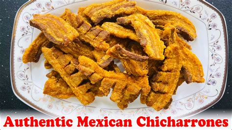 Authentic Mexican Chicharrones Recipe | Crispy Fried Pork Belly | Homemade Cracklings - YouTube