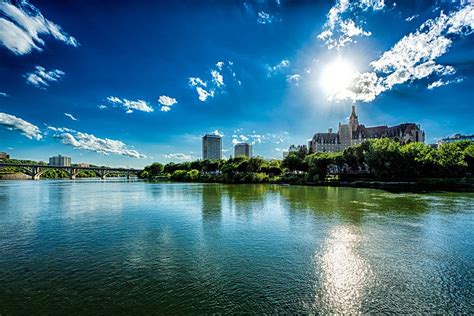 Saskatoon - Scott Prokop | Bridge city, City skyline, Saskatoon