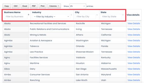 DataTables Field Filters - GravityKit Support, Knowledge Base, How-To & Docs