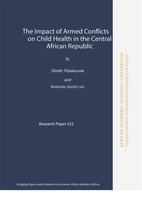 (PDF) The Impact of Armed Conflicts on Child Health in the Central ...