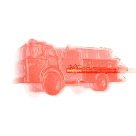 Red Firetruck Lollipops Cherry Flavor (24 Pieces) – Sparko Sweets