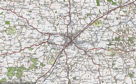 Historic Ordnance Survey Map of Chelmsford, 1919