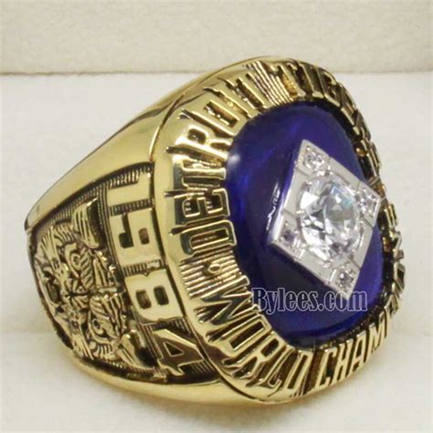 1984 Detroit Tigers World Series Championship Ring – Best Championship ...