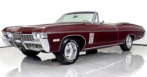 1968 Chevrolet Impala Convertible SS - 427 V8 with Factory Air