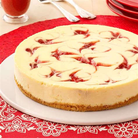 Strawberry Cheesecake Swirl Recipe | Taste of Home