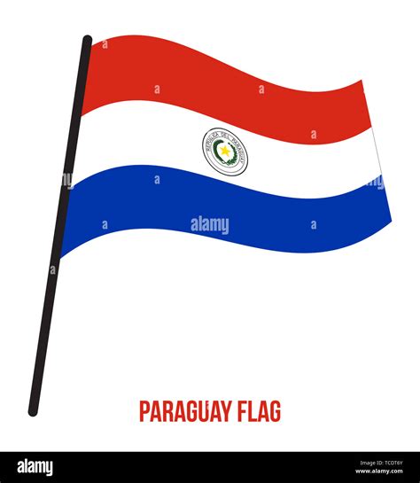 Dibujo De La Bandera De Paraguay Para Colorear - Draw-lab