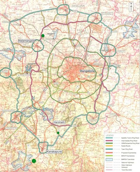 Road Map of Bangalore - MapSof.net