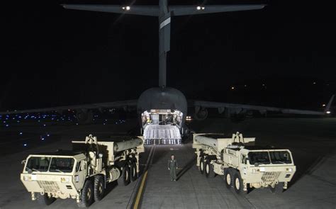 US military delivers upgrades for THAAD missile-defense system in South ...