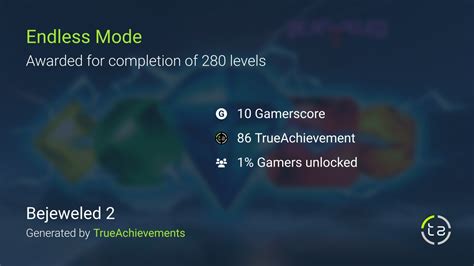 Endless Mode achievement in Bejeweled 2