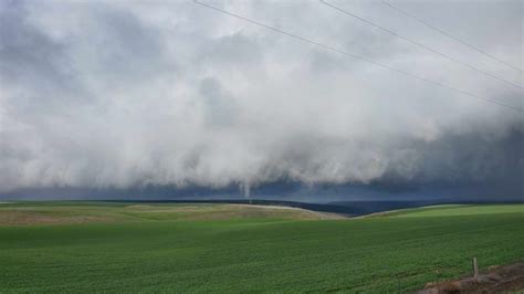 Landspout tornado confirmed near Milton Freewater, Oregon by National ...