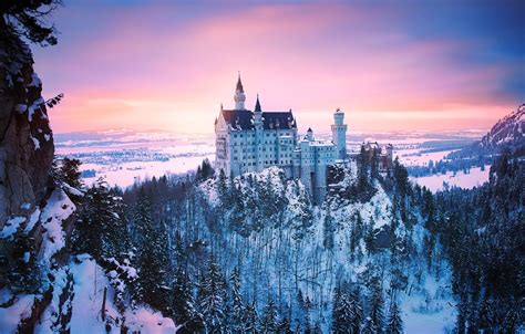 Snowy Castle Wallpapers - 4k, HD Snowy Castle Backgrounds on WallpaperBat