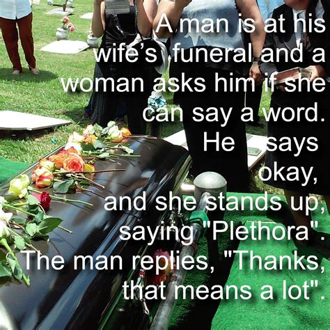 Word at funeral | Joke of the day, Jokes, Words