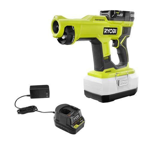 Ryobi 2ah battery and charger with electrostatic sprayer YMMV $10