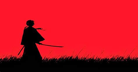 [Samurai X] Kenshi Black & Red HD Wallpaper - Free Download HD Wallpaper