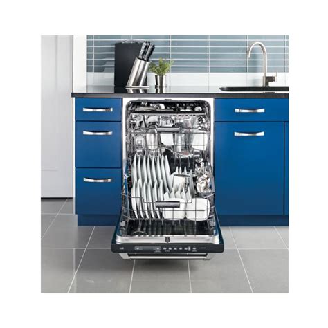 GE Cafe™ Series Stainless Interior Built-In Dishwasher with Hidden Controls - modlar.com