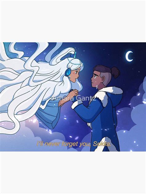 "Sokka and Princess Yue Fan Art " Canvas Print by miyokonii | Redbubble