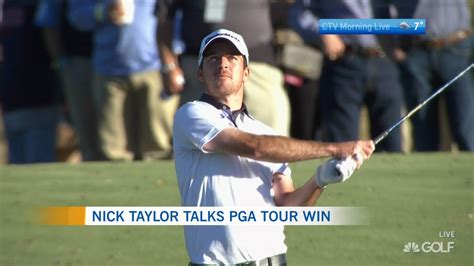 Nick Taylor on his PGA win