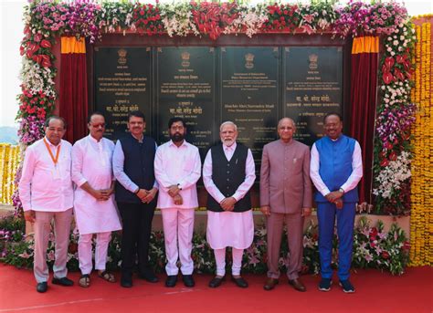 Prime Minister Narendra Modi inaugurates Nilwande Dam