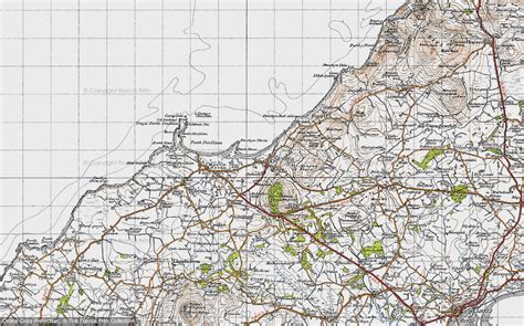 Historic Ordnance Survey Map of Nefyn, 1947 - Francis Frith