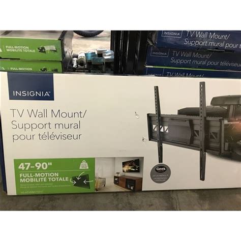 INSIGNIA TV WALL MOUNT 47-90" FULL MOTION