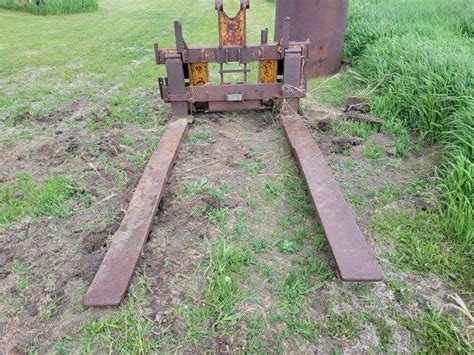 Heavy Duty Loader Forks - Peterson Land & Auction LLC