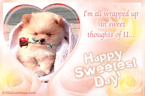 Wrapped Up In Your Thoughts... Free Happy Sweetest Day eCards | 123 Greetings