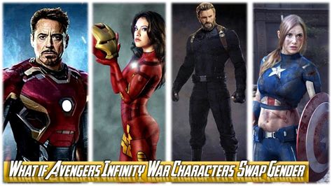 Lady Avengers: Infinity War Characters | What if Marvel Avengers: 3 ...