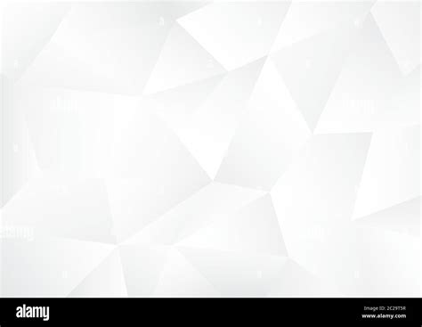 White polygon background design abstract style modern triangle shape pattern. vector ...