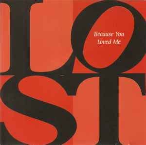 Lost - Because You Loved Me (1996, CD) | Discogs