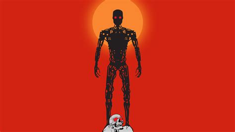 3840x2160 Resolution Terminator Dark Fate 4k Minimalist 4K Wallpaper - Wallpapers Den