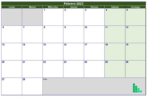 Plantillas Calendario 2023 Excel - Image to u