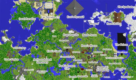 Dream SMP Full Updated Map (fixed version) : r/dreamsmp