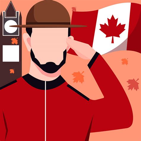 Canada Day Flat Illustration :: Behance