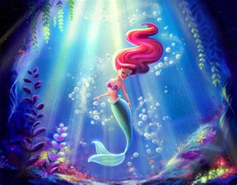 Ariel The Little Merma - Little Mermaid Wallpaper Ariel - 2540x1984 ...