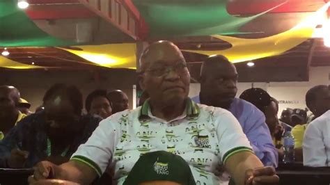 See Jacob Zuma react to the announcement of a new ruling party leader