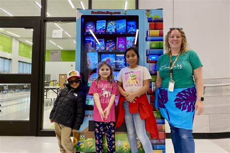 Bastrop ISD schools promote student literacy with book vending machines ...