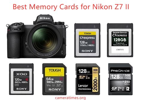 Best Memory Cards for Nikon Z7 II - Camera Times