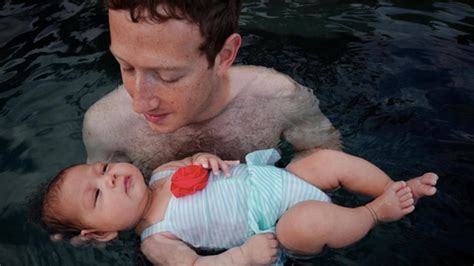 PinkMovement: Mark Zuckerberg Takes Daughter Max for First Swim: See ...