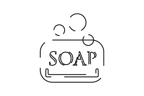 Soap Outline Graphic by Fauzia Studio · Creative Fabrica