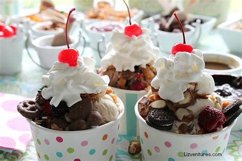 Summer Fun | Set Up an Ice Cream Sundae Bar