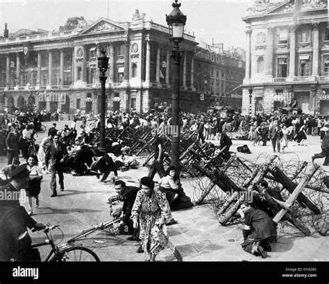 WW II, historical, liberation, Paris, person, August, 1944, civil Stock ...