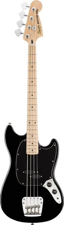 Squier Vintage Modified Mustang Bass - Black | Sweetwater